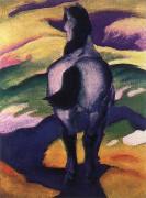 Franz Marc blue horse ll oil